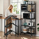 [Leve 2 Pague 1] Prateleira Dobrável Multiuso 5 em 1 + BRINDE: Porta Tempero Giratório (Cópia)