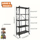 [Leve 2 Pague 1] Prateleira Dobrável Multiuso 5 em 1 + BRINDE: Porta Tempero Giratório (Cópia)