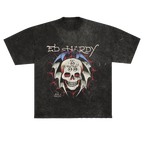 CAMISETA ESTONADA SKULL333