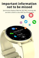 New Smart Watch Men Full Touch Screen Sport Fitness Watch IP67 Waterproof
