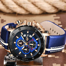 Mens Watches Top Brand Luxury Quartz Watch For Men Waterproof Sport Big