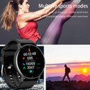 New Smart Watch Men Full Touch Screen Sport Fitness Watch IP67 Waterproof
