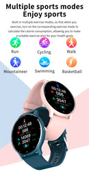New Smart Watch Men Full Touch Screen Sport Fitness Watch IP67 Waterproof