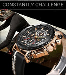 Mens Watches Top Brand Luxury Quartz Watch For Men Waterproof Sport Big