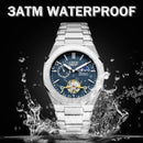 🎉Limited Offer Mechanical Watches Men Fashion Luxury Automatic Mens Watch Waterproof Luminous