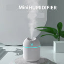 USB Mini Air Humidifier Aroma Essential Oil Diffuser For Home  with LED Color Lamp