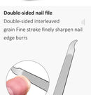 Ouriner 6-18Pcs Portable Manicure Sets Pedicure Kits Bright