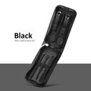 Ouriner 6-18Pcs Portable Manicure Sets Pedicure Kits Bright