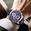 Men's Watches Waterproof Watch for Men Chronograph Fashion Quartz