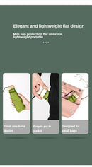 Mini Sun Umbrella Pocket Rain