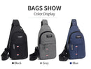 Men's Waterproof Large Bag Pack, Adjustable Strap For Outdoor Activities,