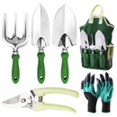 Gardening Tools Set Including Garden Shear Claw