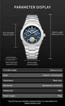 🎉Limited Offer Mechanical Watches Men Fashion Luxury Automatic Mens Watch Waterproof Luminous