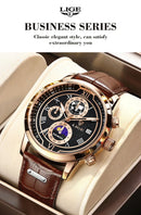 Men's Watches Waterproof Watch for Men Chronograph Fashion Quartz