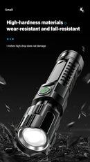 High Strong Power Led Flashlights 2000LM Tactical T
