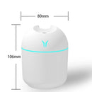 USB Mini Air Humidifier Aroma Essential Oil Diffuser For Home  with LED Color Lamp