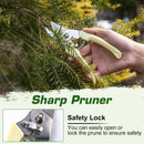 Gardening Tools Set Including Garden Shear Claw