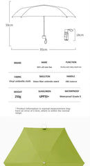 Mini Sun Umbrella Pocket Rain