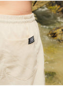 BERMUDA DE LINHO BRANCA