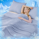 Summer Cooling Blanket / Instantly chill your nights, sleep dry and deep.