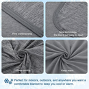 Summer Cooling Blanket / Instantly chill your nights, sleep dry and deep.